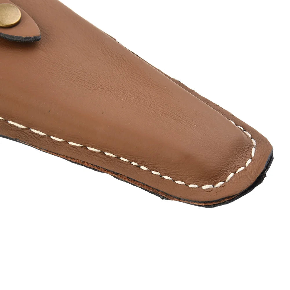 Werkzeugholster aus Leder mit Gürtelschlaufe, Aufbewahrungstasche fur Gartenschere und Handwerkzeuge