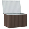 Garten-Aufbewahrungsbox 149 × 99 × 93 cm, Große Auflagenbox mit Stahlrahmen fur Garten, Terrasse und Balkon